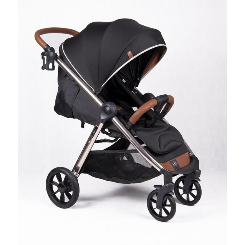 Коляска Coletto Jazzy 9023-CJ-13, black, чорний