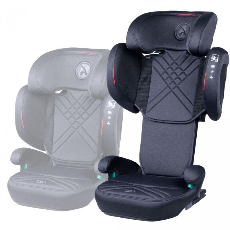 Автокрісло Coletto Avola Isofix 15-36 9024-CAI-10, grey, сірий