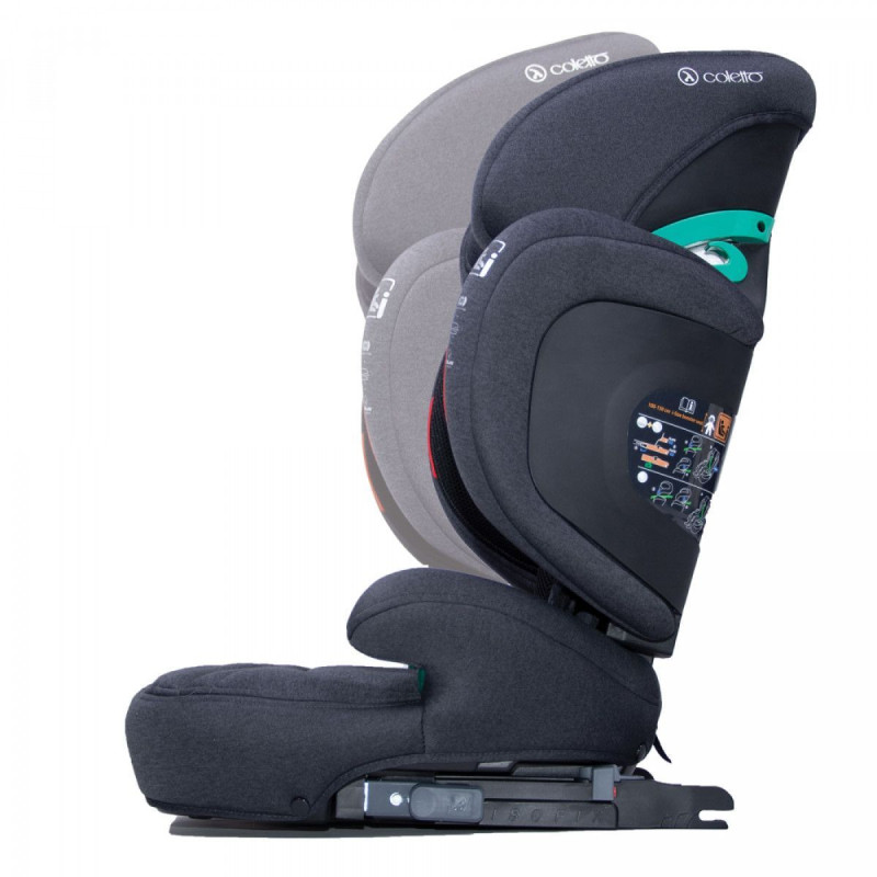 Автокрісло Coletto Avola Isofix 15-36 9024-CAI-10, grey, сірий