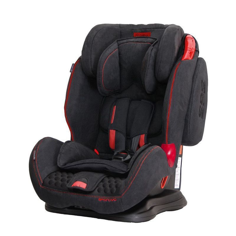 Автокрісло Coletto Sportivo 9-36 9024-CS-13N, black new, чорний