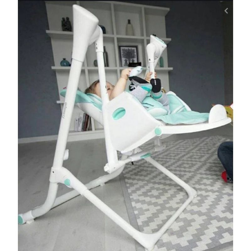 Стілець-гойдалка CARRELLO Triumph CRL-10302 Turquoise / Mint Green /1/ MOQ