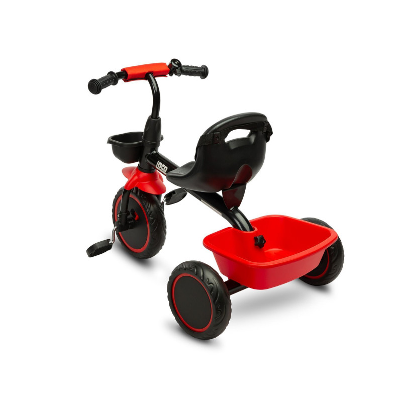 Велосипед 3-колісний Caretero (Toyz) Loco Red