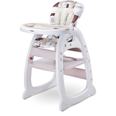 Стільчик трансформер для годування Caretero Homee Beige