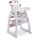 Стільчик трансформер для годування Caretero Homee Beige