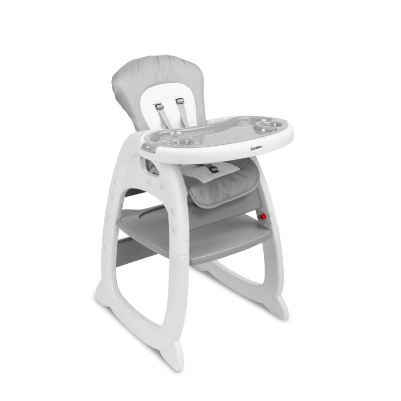 Стільчик трансформер для годування Caretero Homee Grey
