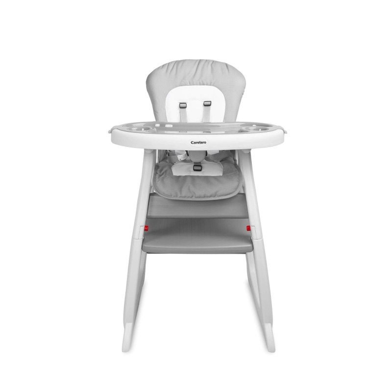 Стільчик трансформер для годування Caretero Homee Grey