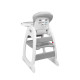 Стільчик трансформер для годування Caretero Homee Grey