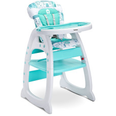 Стільчик трансформер для годування Caretero Homee Mint