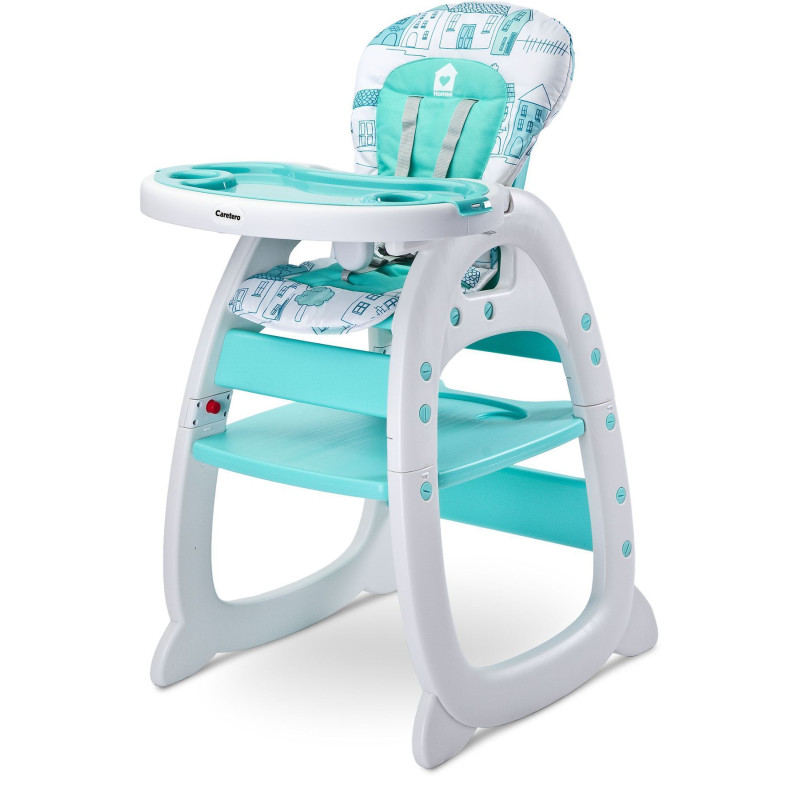 Стільчик трансформер для годування Caretero Homee Mint