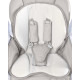 Стільчик для годування + качель 2 в 1 Caretero Indigo Light Grey