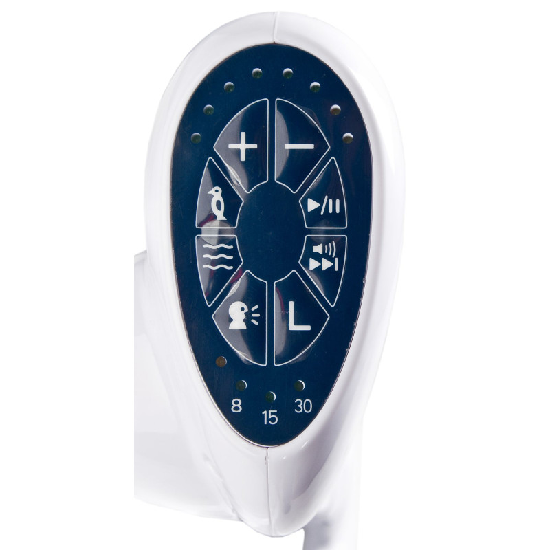 Стільчик для годування + качель 2 в 1 Caretero Indigo Navy