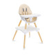 Стільчик для годування Caretero Tuva Beige