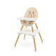 Стільчик для годування Caretero Tuva Beige
