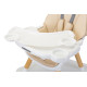 Стільчик для годування Caretero Tuva Beige