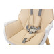 Стільчик для годування Caretero Tuva Beige