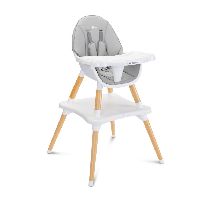 Стільчик для годування Caretero Tuva Grey