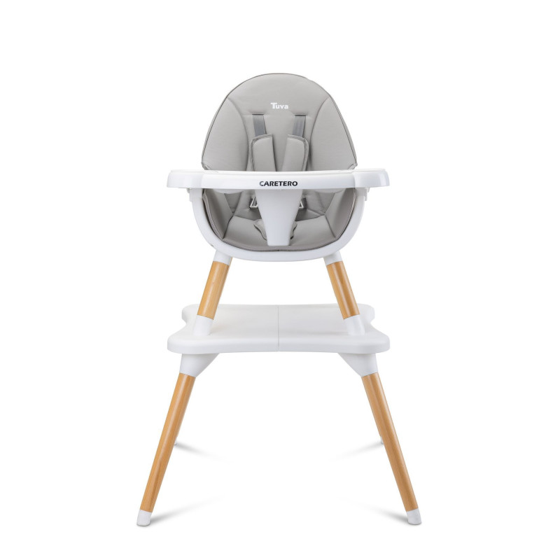 Стільчик для годування Caretero Tuva Grey