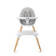 Стільчик для годування Caretero Tuva Grey