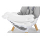 Стільчик для годування Caretero Tuva Grey