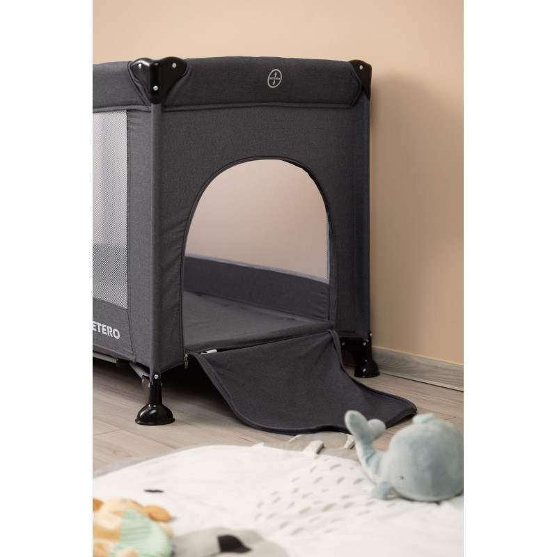 Манеж Caretero Basic Graphite