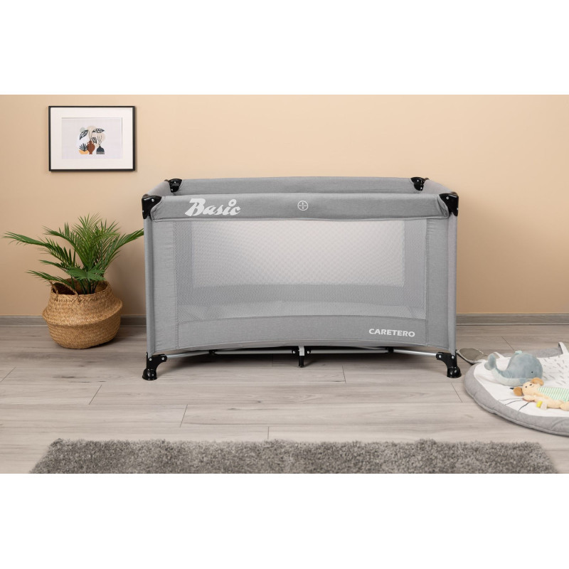 Манеж Caretero Basic Grey