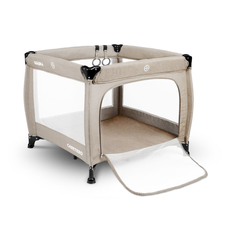 Манеж Caretero Quadra Brown