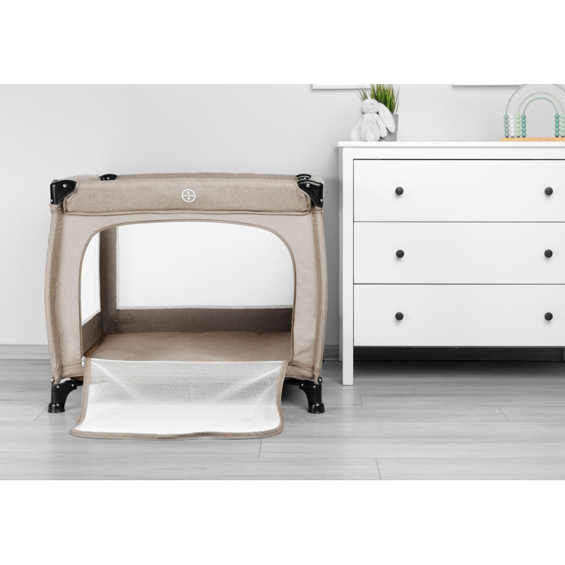 Манеж Caretero Quadra Brown