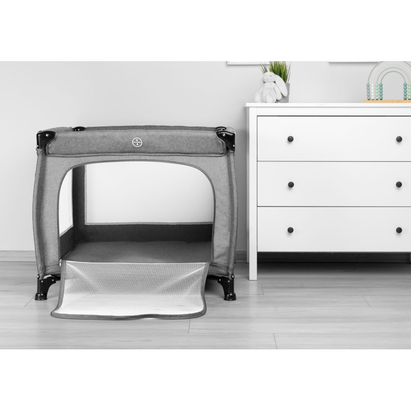 Манеж Caretero Quadra Grey