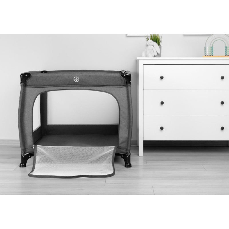 Манеж Caretero Quadra Graphite