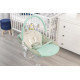 Стільчик, шезлонг-гойдалка 3 в 1 Caretero Kivi Blue