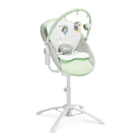 Стільчик, шезлонг-гойдалка 3 в 1 Caretero Kivi Mint