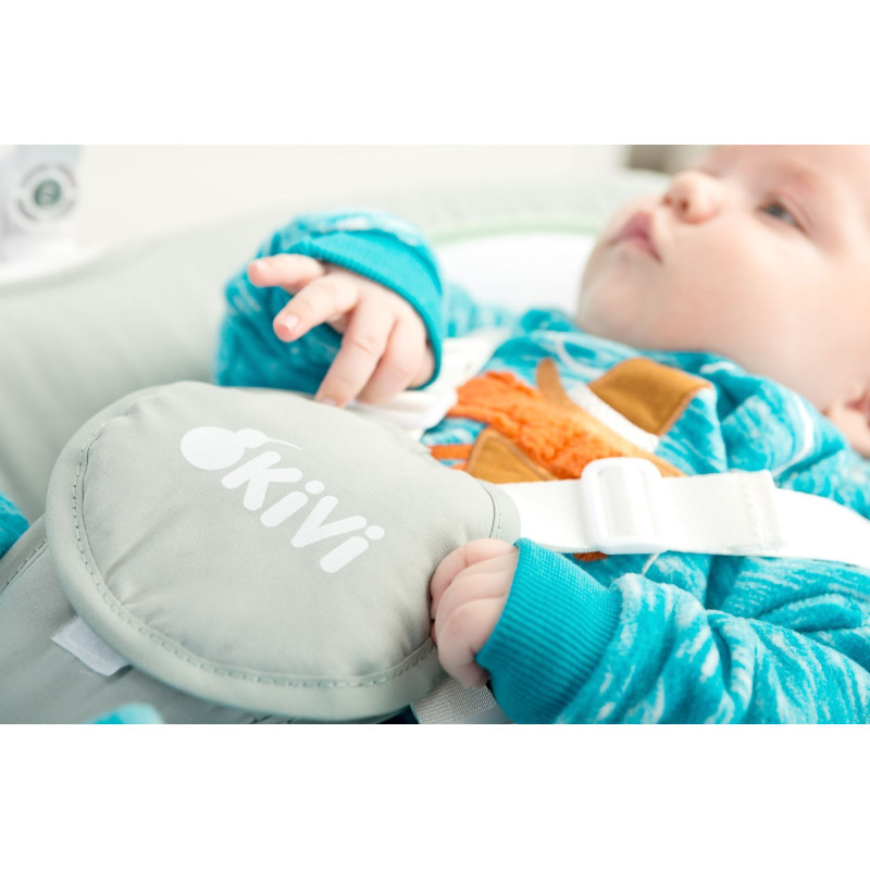 Стільчик, шезлонг-гойдалка 3 в 1 Caretero Kivi Mint