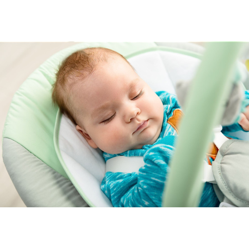 Стільчик, шезлонг-гойдалка 3 в 1 Caretero Kivi Mint