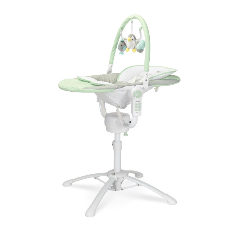 Стільчик, шезлонг-гойдалка 3 в 1 Caretero Kivi Mint