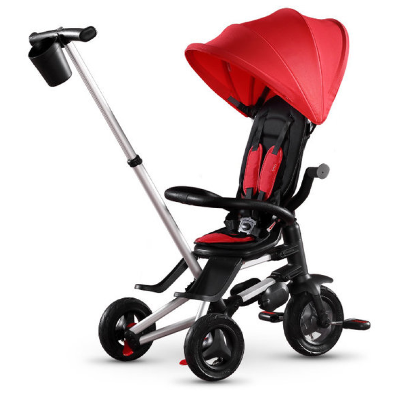 Велосипед складаний триколісний дитячий Qplay Nova Air Grey