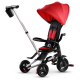 Велосипед складаний триколісний дитячий Qplay Nova Air Grey