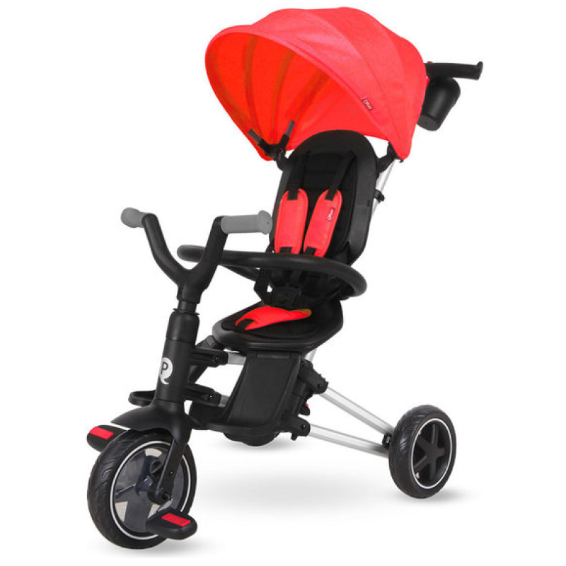 Велосипед складаний триколісний дитячий Qplay Nova EVA Red