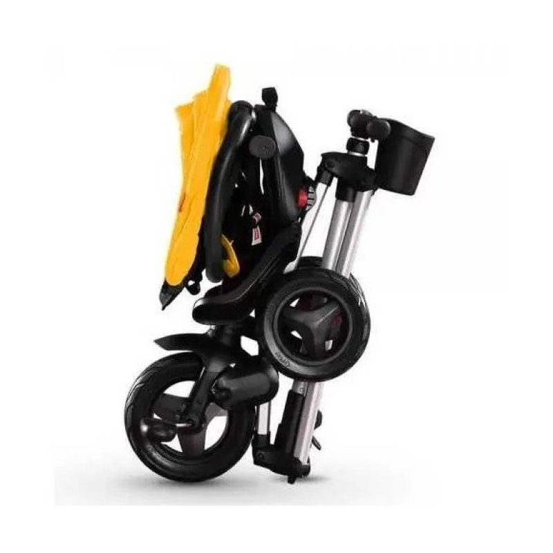 Велосипед складаний триколісний дитячий Qplay Nova+ Rubber Black
