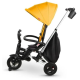 Велосипед складаний триколісний дитячий Qplay Nova+ Rubber Desert Yellow