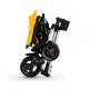 Велосипед складаний триколісний дитячий Qplay Nova+ Rubber Desert Yellow