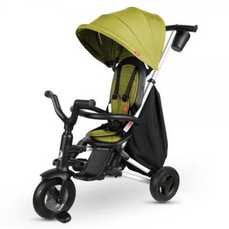 Велосипед складаний триколісний дитячий Qplay Nova+ Rubber Military Green