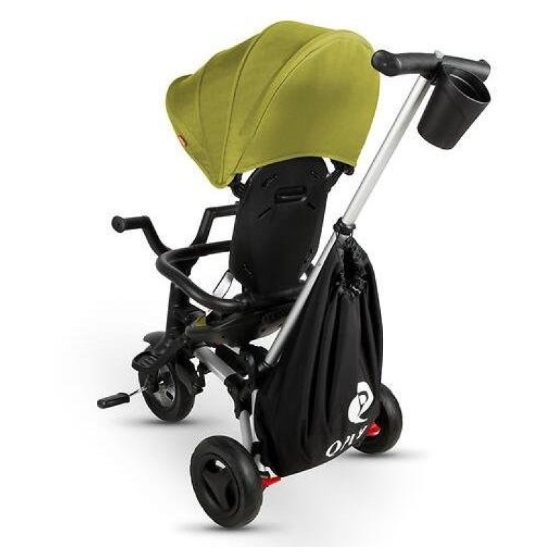 Велосипед складаний триколісний дитячий Qplay Nova+ Rubber Military Green