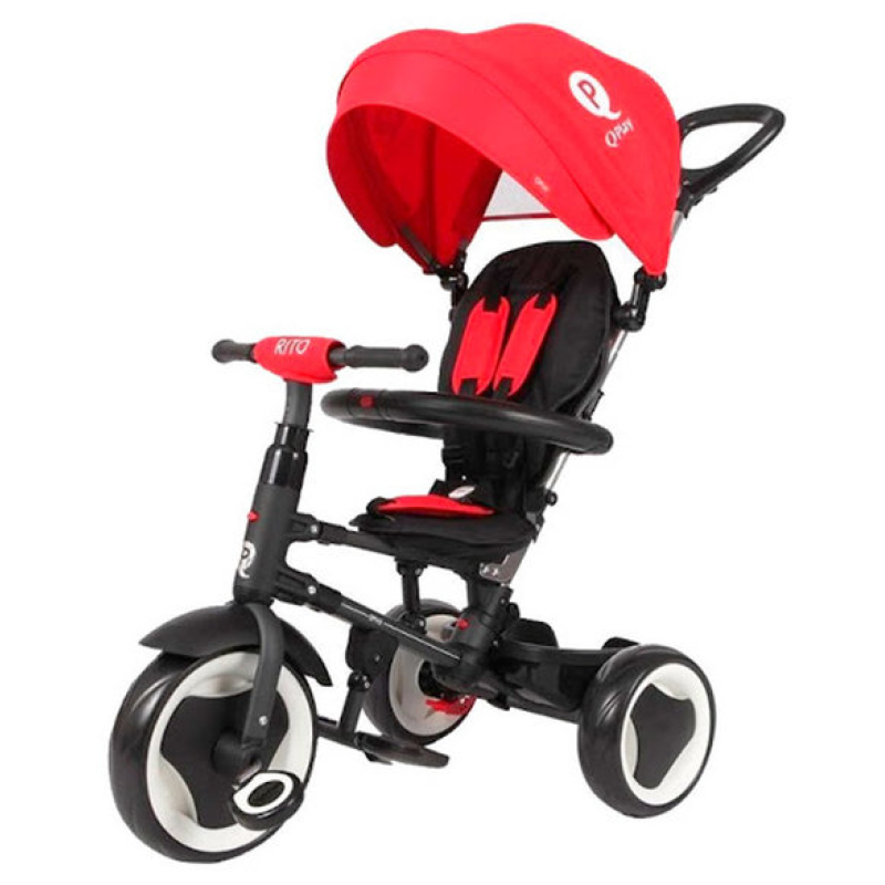 Велосипед складаний триколісний дитячий Qplay RITO EVA Red