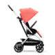 Коляска Cybex Eezy S Twist+ 2 SLV Hibiscus Red (з бампером)