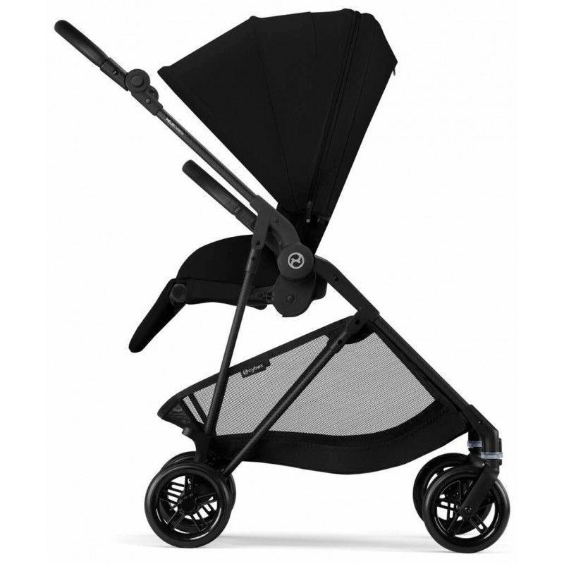 Коляска Cybex Melio Carbon Deep Black