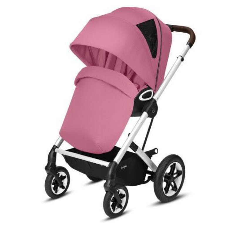 Коляска Cybex Talos S Lux SLV Magnolia Pink (з бампером)