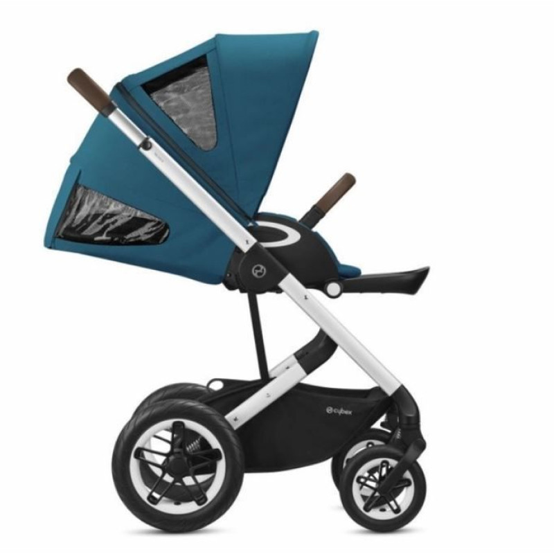 Коляска Cybex Talos S Lux SLV River Blue turquoise