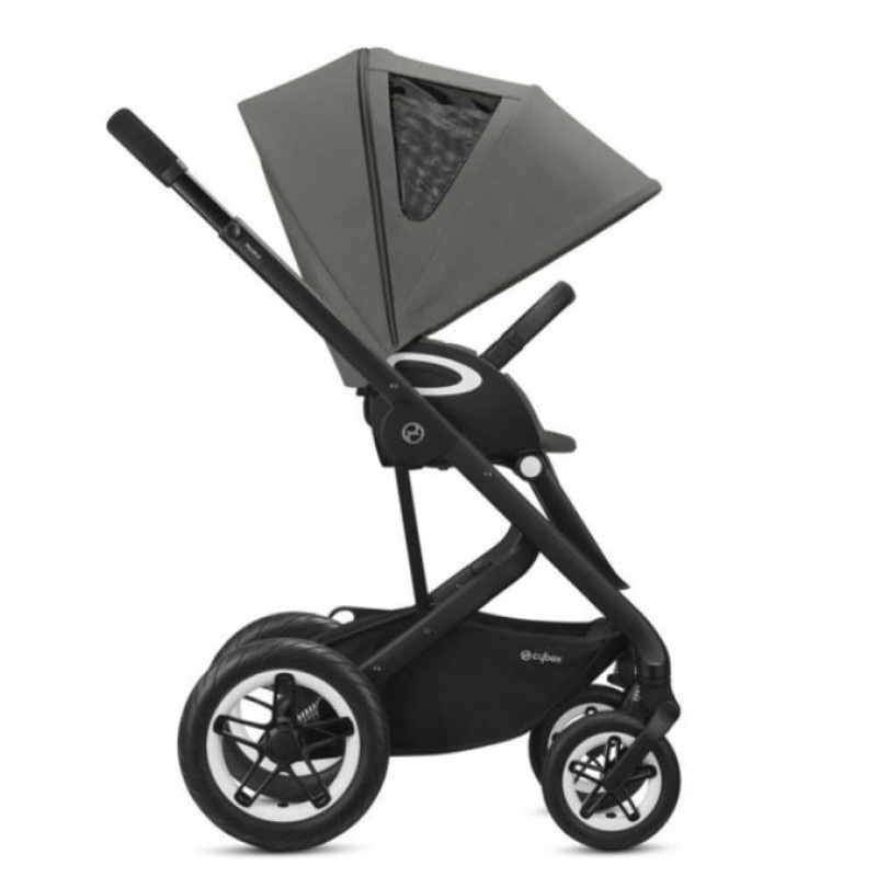 Коляска Cybex Talos S Lux SLV Soho Grey mid grey (з бампером)