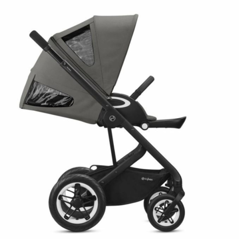 Коляска Cybex Talos S Lux SLV Soho Grey mid grey (з бампером)