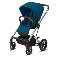 Коляска Cybex Talos S River Blue turquoise (з бампером)